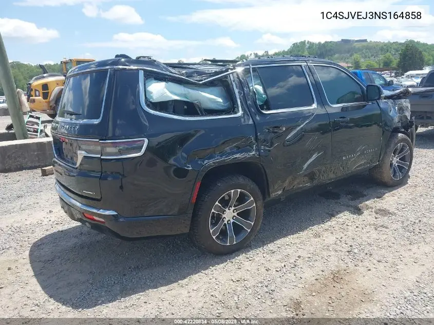 2022 Jeep Grand Wagoneer Series I 4X4 VIN: 1C4SJVEJ3NS164858 Lot: 42220834