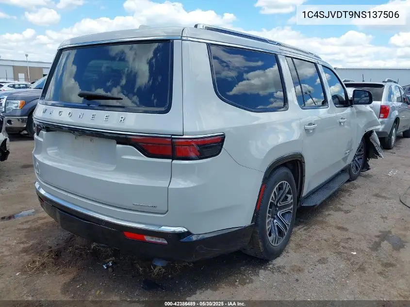 2022 Jeep Wagoneer Series Iii 4X4 VIN: 1C4SJVDT9NS137506 Lot: 42386489