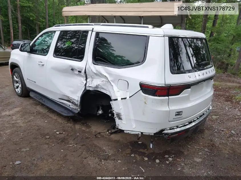 2022 Jeep Wagoneer Series Ii 4X4 VIN: 1C4SJVBTXNS178729 Lot: 42442413