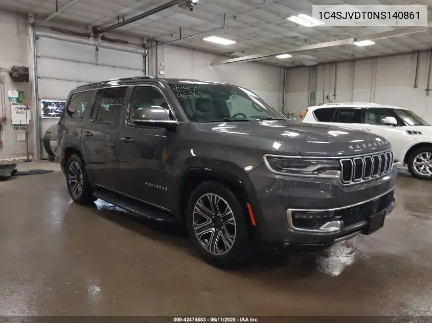 2022 Jeep Wagoneer Series Iii VIN: 1C4SJVDT0NS140861 Lot: 42474583