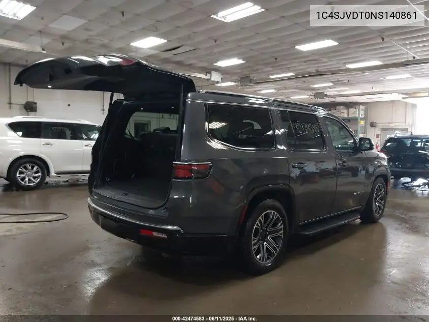 2022 Jeep Wagoneer Series Iii VIN: 1C4SJVDT0NS140861 Lot: 42474583