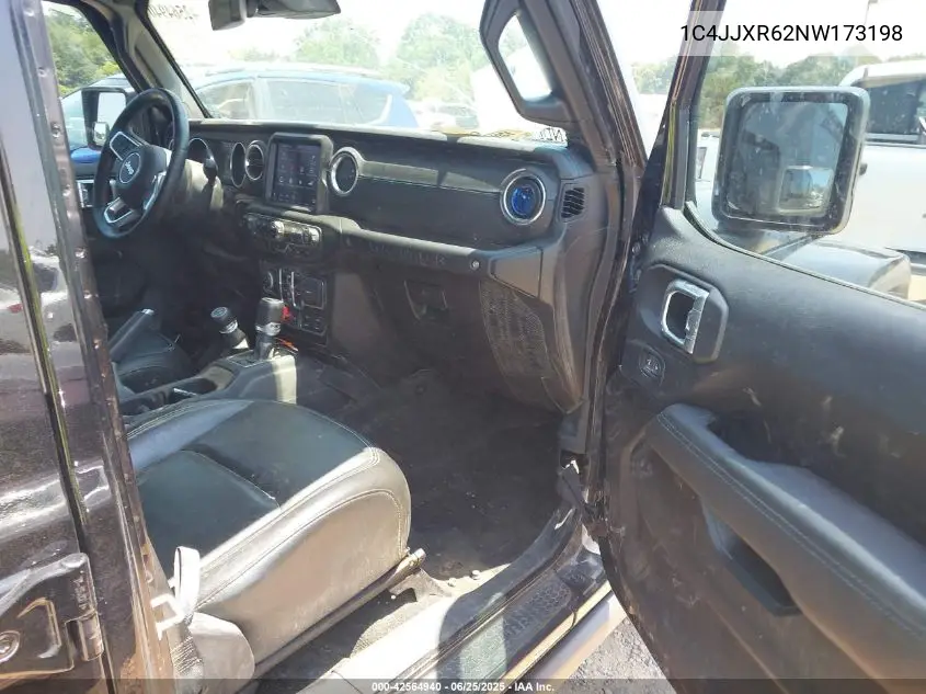 2022 Jeep Wrangler 4Xe Unlimited Rubicon 4X4 VIN: 1C4JJXR62NW173198 Lot: 42564940