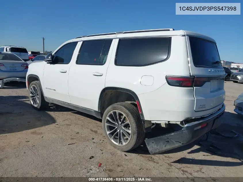 2023 Jeep Wagoneer Series Iii 4X4 VIN: 1C4SJVDP3PS547398 Lot: 41738408