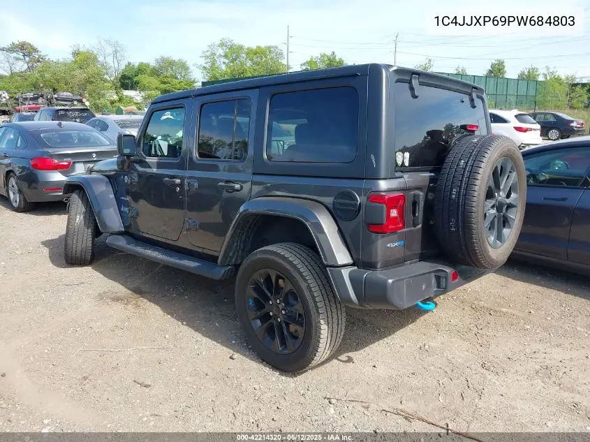 2023 Jeep Wrangler 4Xe Sahara 4X4 VIN: 1C4JJXP69PW684803 Lot: 42214320