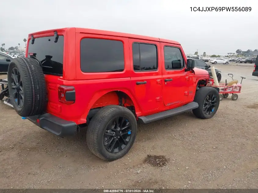 2023 Jeep Wrangler 4Xe Sahara 4X4 VIN: 1C4JJXP69PW556089 Lot: 42594776