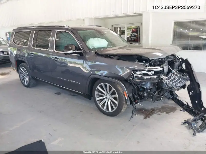2023 Jeep Grand Wagoneer 4X4 VIN: 1C4SJSEP3PS569270 Lot: 42629779
