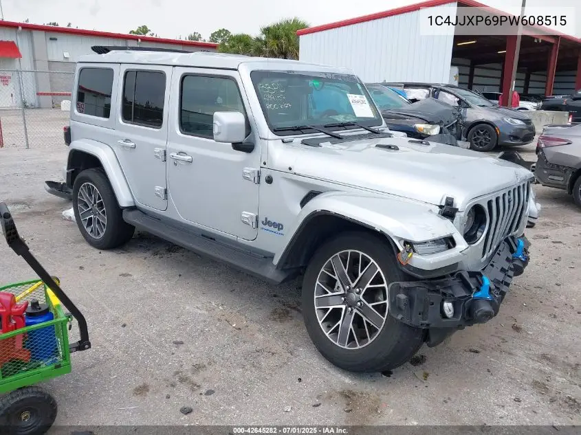 2023 Jeep Wrangler 4Xe High Altitude 4X4 VIN: 1C4JJXP69PW608515 Lot: 42645282