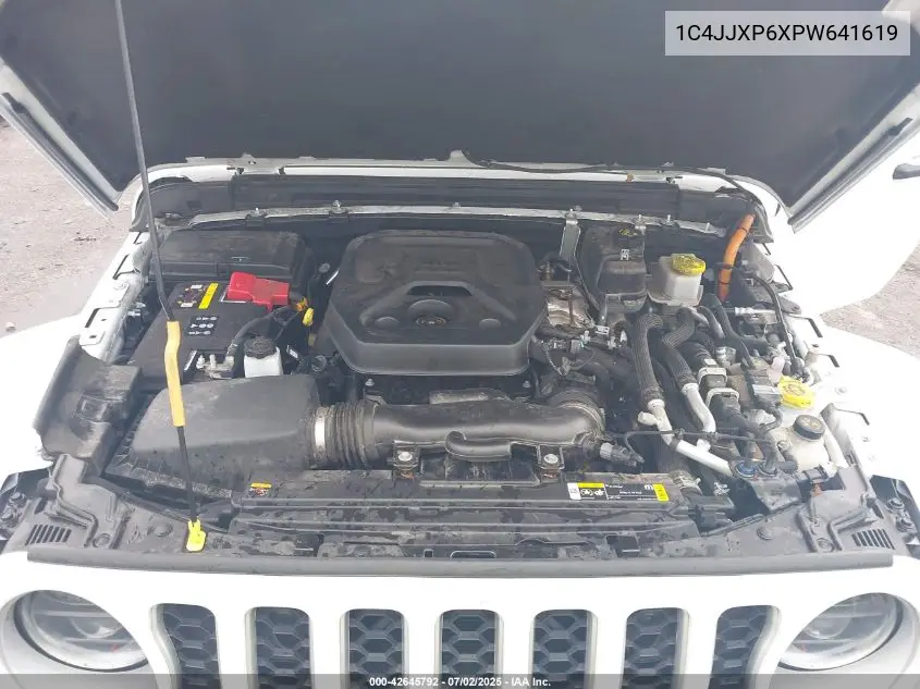 2023 Jeep Wrangler 4Xe Sahara 4X4 VIN: 1C4JJXP6XPW641619 Lot: 42645792