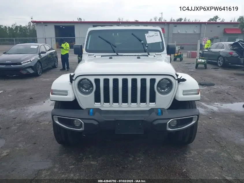 2023 Jeep Wrangler 4Xe Sahara 4X4 VIN: 1C4JJXP6XPW641619 Lot: 42645792