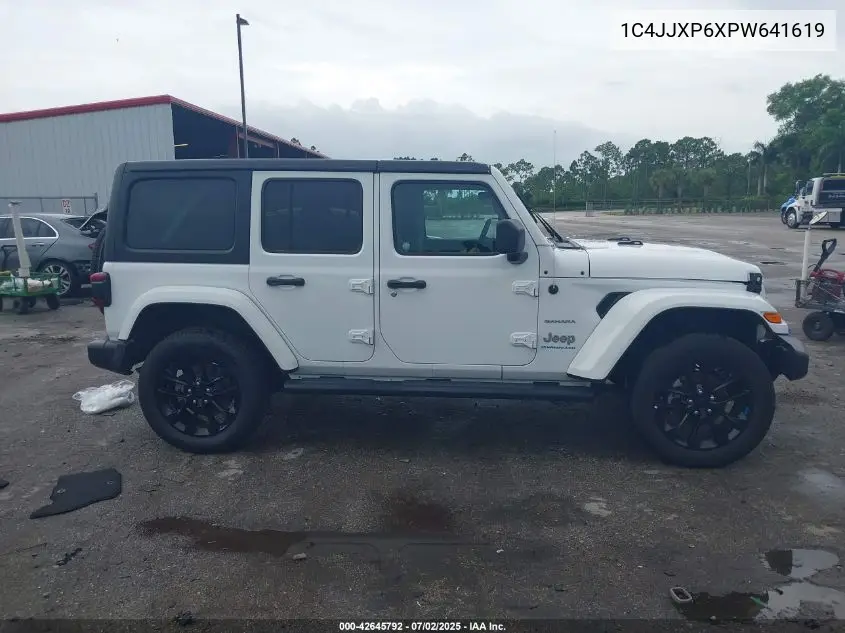 2023 Jeep Wrangler 4Xe Sahara 4X4 VIN: 1C4JJXP6XPW641619 Lot: 42645792