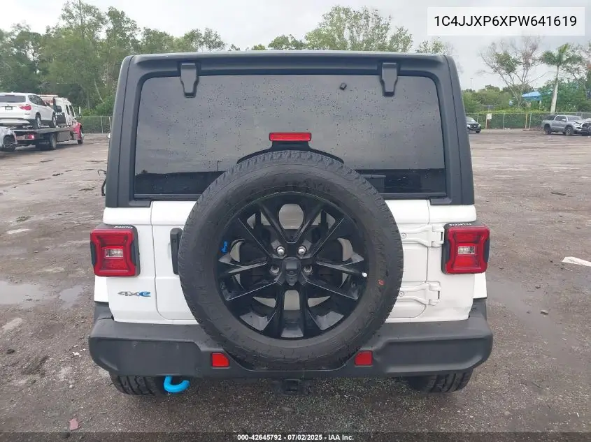 2023 Jeep Wrangler 4Xe Sahara 4X4 VIN: 1C4JJXP6XPW641619 Lot: 42645792