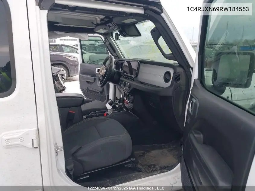2024 Jeep Wrangler 4Xe 4-Door Willys VIN: 1C4RJXN69RW184553 Lot: 12224094