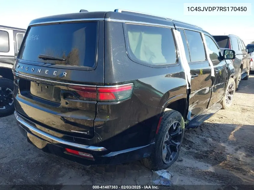 2024 Jeep Wagoneer Series Iii 4X4 VIN: 1C4SJVDP7RS170450 Lot: 41487383