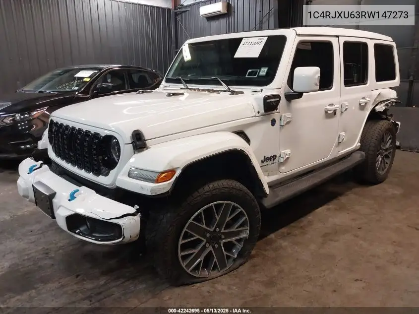 2024 Jeep Wrangler 4Xe Summit 4Xe VIN: 1C4RJXU63RW147273 Lot: 42242695
