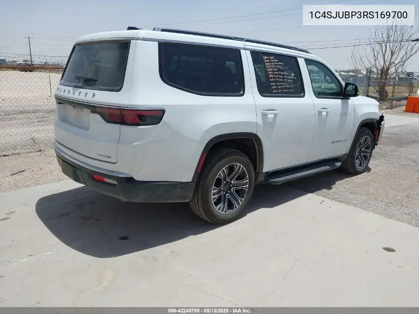 2024 Jeep Wagoneer Series Ii 4X2 VIN: 1C4SJUBP3RS169700 Lot: 42245795
