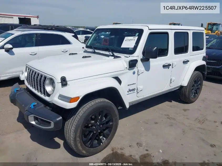 2024 Jeep Wrangler 4Xe Sahara 4Xe VIN: 1C4RJXP64RW225507 Lot: 42245973