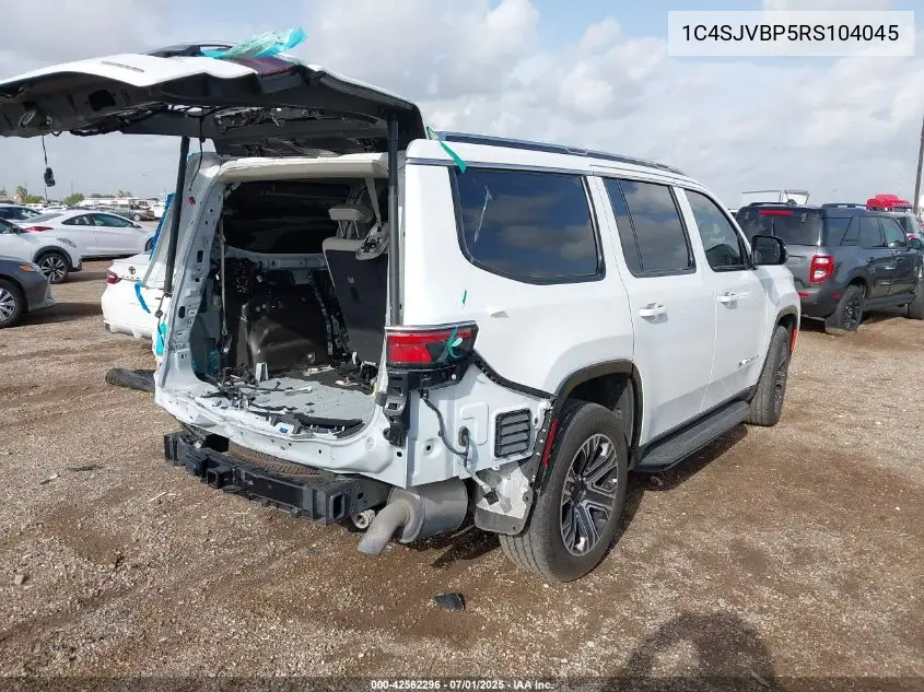 2024 Jeep Wagoneer Series Ii 4X4 VIN: 1C4SJVBP5RS104045 Lot: 42562296