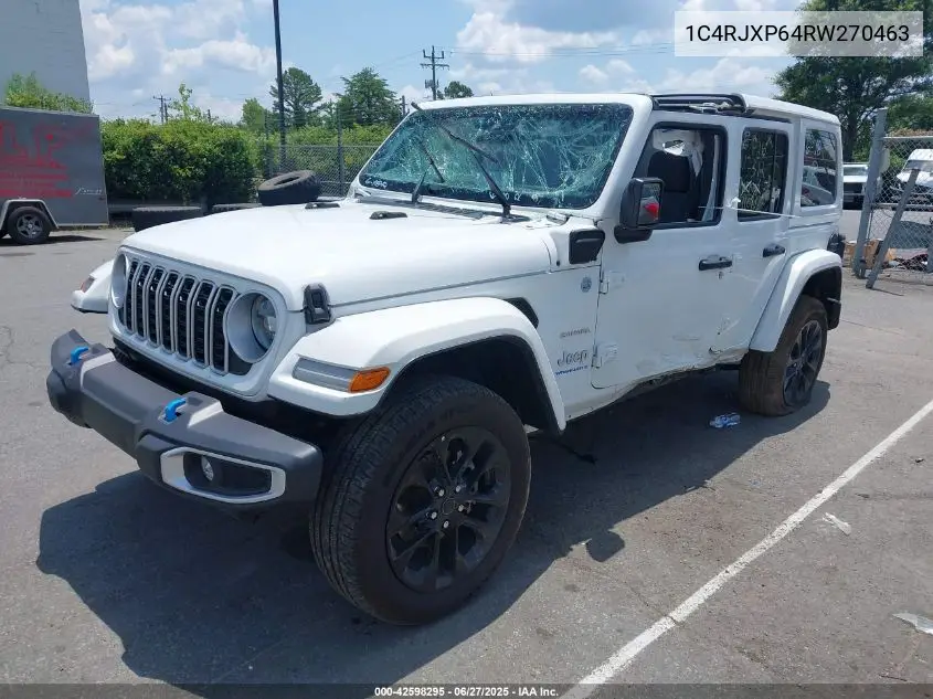 2024 Jeep Wrangler 4Xe Sahara 4Xe VIN: 1C4RJXP64RW270463 Lot: 42598295