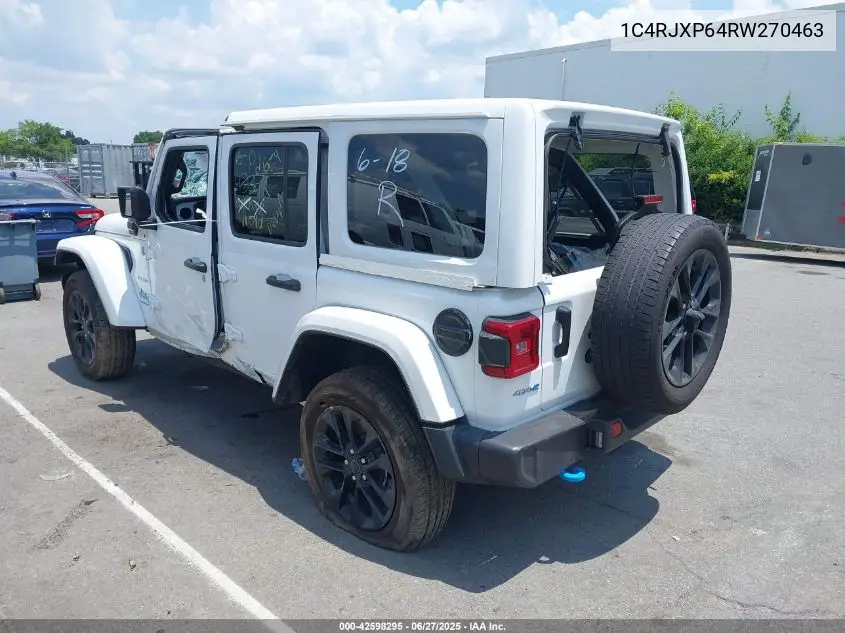2024 Jeep Wrangler 4Xe Sahara 4Xe VIN: 1C4RJXP64RW270463 Lot: 42598295