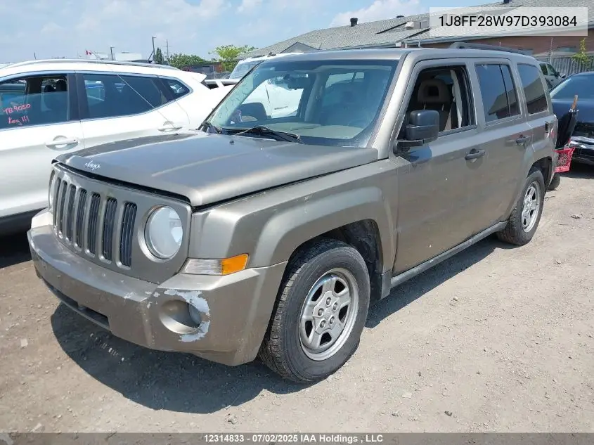2007 Jeep Patriot Sport VIN: 1J8FF28W97D393084 Lot: 12314833