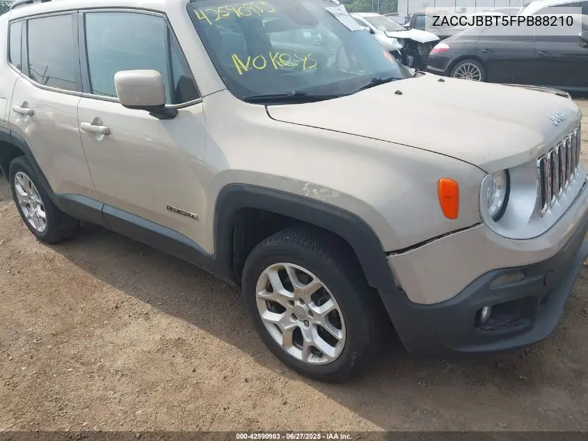 2015 Jeep Renegade Latitude VIN: ZACCJBBT5FPB88210 Lot: 42590983