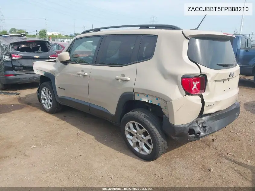 2015 Jeep Renegade Latitude VIN: ZACCJBBT5FPB88210 Lot: 42590983