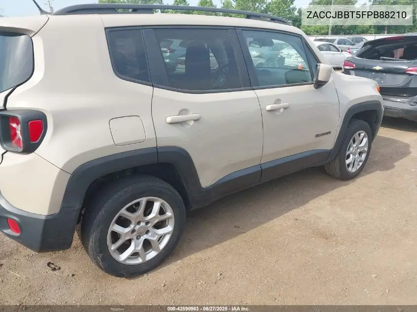 2015 Jeep Renegade Latitude VIN: ZACCJBBT5FPB88210 Lot: 42590983