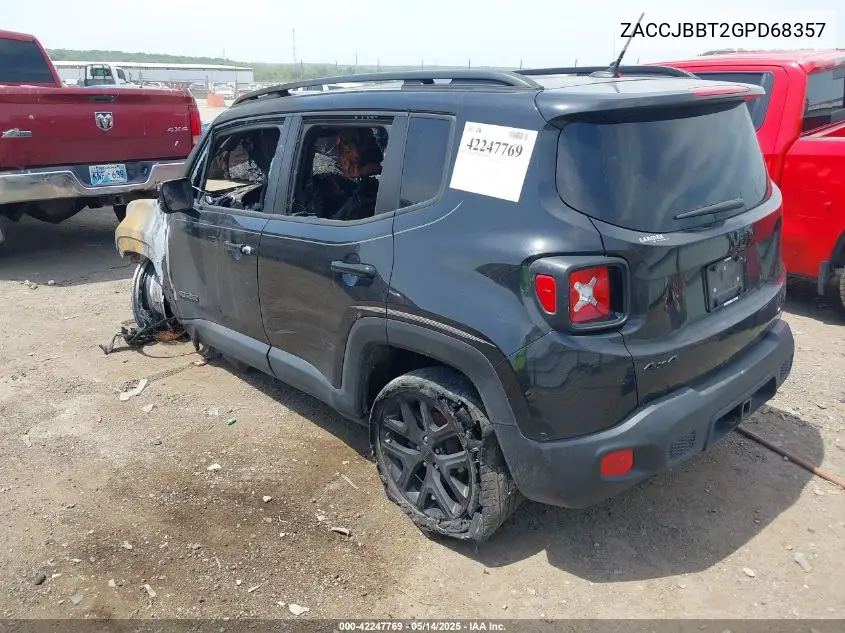 2016 Jeep Renegade Justice VIN: ZACCJBBT2GPD68357 Lot: 42247769