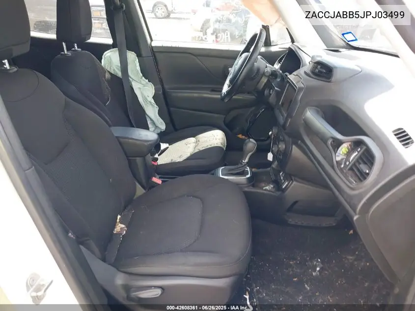 2018 Jeep Renegade Altitude Fwd VIN: ZACCJABB5JPJ03499 Lot: 42608361