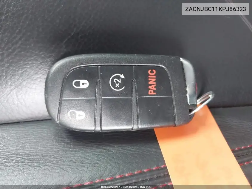 zacnjbc11kpj86323 ZACNJBC11KPJ86323 2019 Jeep Renegade Trailhawk 4X4