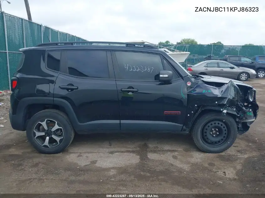 zacnjbc11kpj86323 ZACNJBC11KPJ86323 2019 Jeep Renegade Trailhawk 4X4