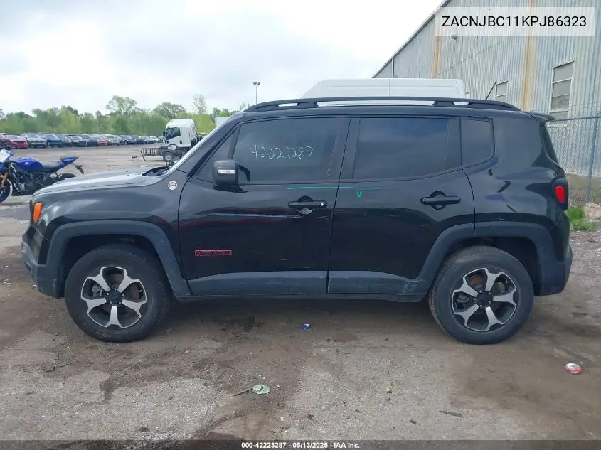 zacnjbc11kpj86323 ZACNJBC11KPJ86323 2019 Jeep Renegade Trailhawk 4X4