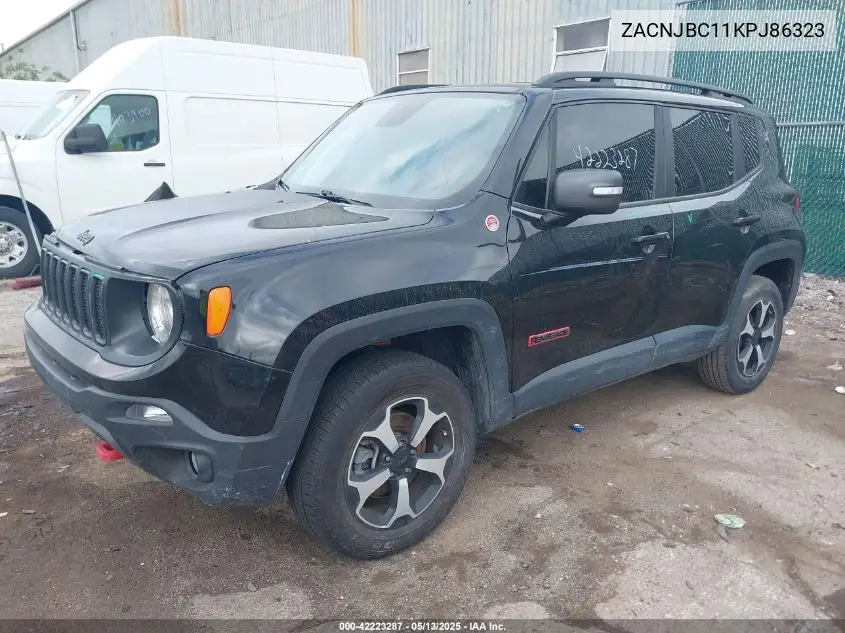 zacnjbc11kpj86323 ZACNJBC11KPJ86323 2019 Jeep Renegade Trailhawk 4X4