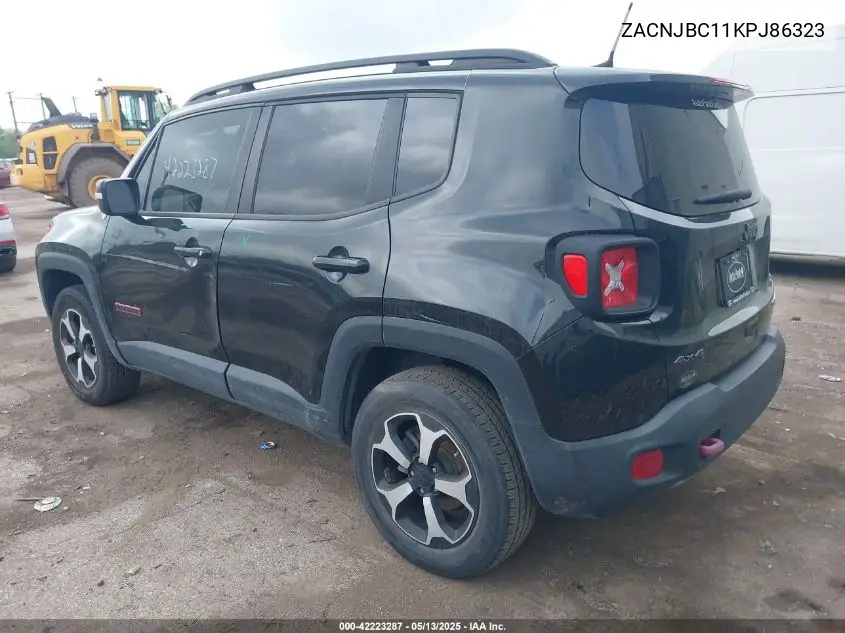 zacnjbc11kpj86323 ZACNJBC11KPJ86323 2019 Jeep Renegade Trailhawk 4X4