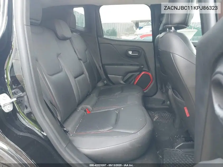 zacnjbc11kpj86323 ZACNJBC11KPJ86323 2019 Jeep Renegade Trailhawk 4X4