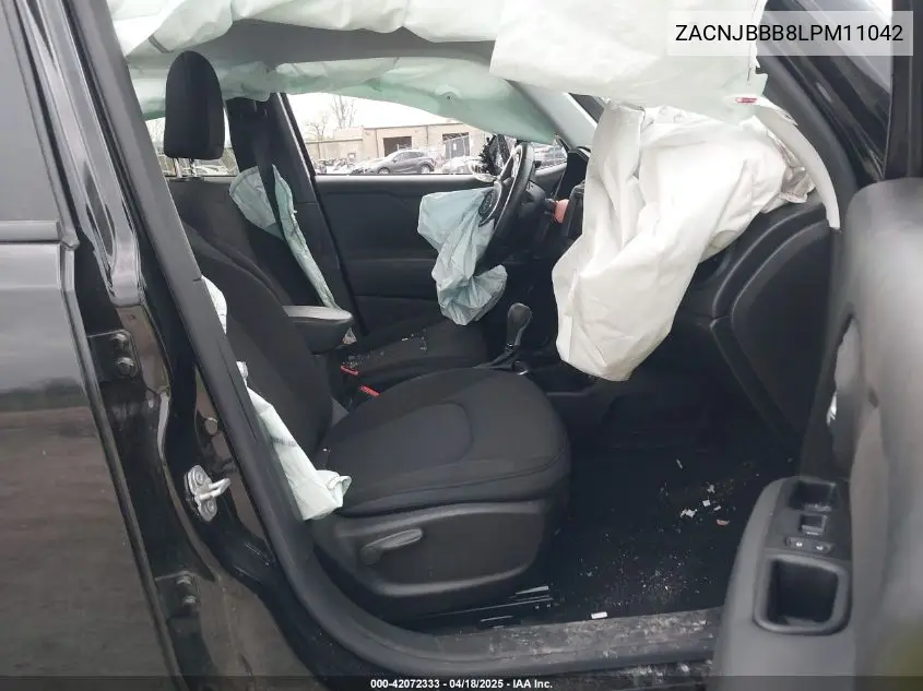 2020 Jeep Renegade Altitude 4X4 VIN: ZACNJBBB8LPM11042 Lot: 42072333