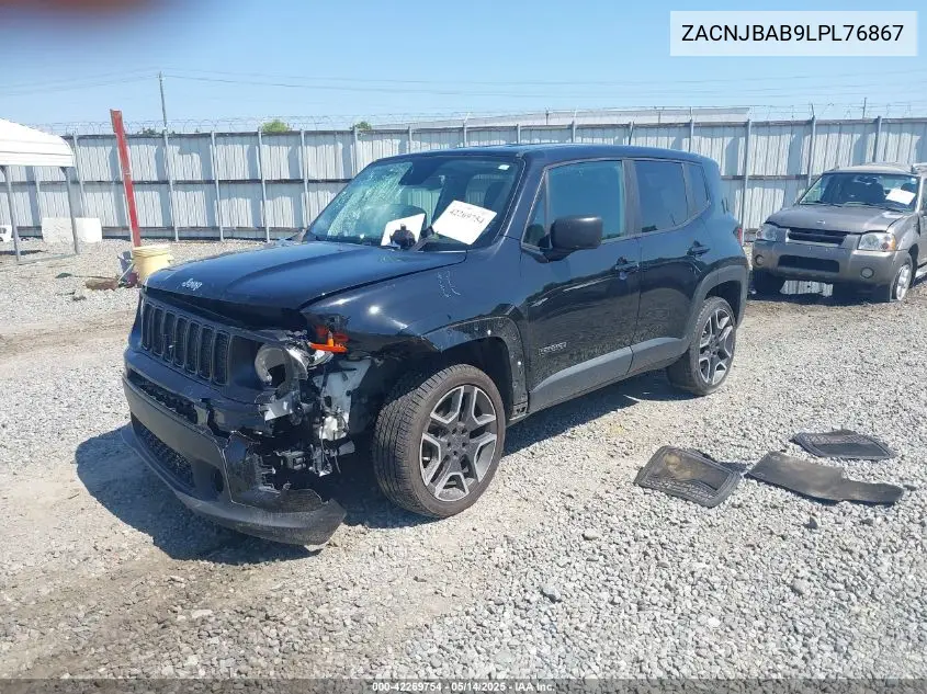 2020 Jeep Renegade Jeepster 4X4 VIN: ZACNJBAB9LPL76867 Lot: 42269754