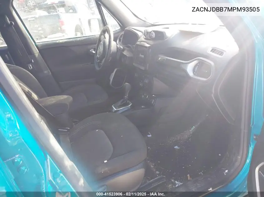 2021 Jeep Renegade 80Th Anniversary 4X4 VIN: ZACNJDBB7MPM93505 Lot: 41523906