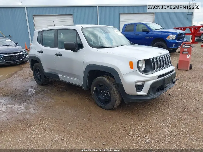 2021 Jeep Renegade Sport 4X4 VIN: ZACNJDAB6MPN15656 Lot: 42581580