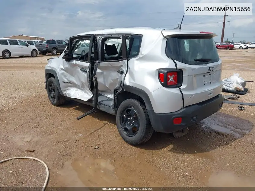 2021 Jeep Renegade Sport 4X4 VIN: ZACNJDAB6MPN15656 Lot: 42581580