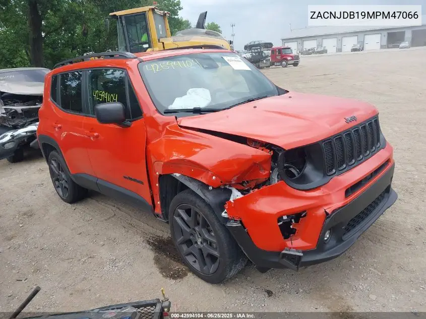 2021 Jeep Renegade 80Th Anniversary 4X4 VIN: ZACNJDB19MPM47066 Lot: 42594104