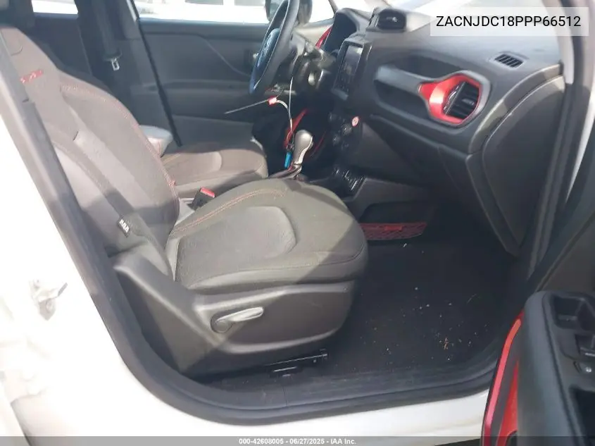 2023 Jeep Renegade Trailhawk 4X4 VIN: ZACNJDC18PPP66512 Lot: 42608005
