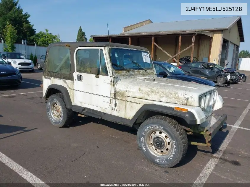 1990 Jeep Wrangler / Yj S VIN: 2J4FY19E5LJ525128 Lot: 42539940