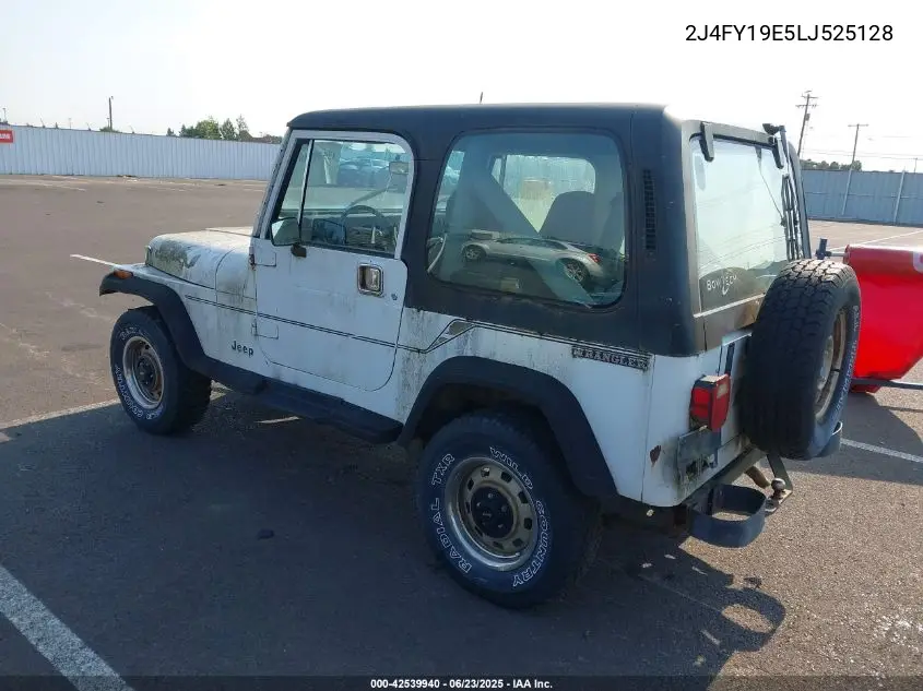 1990 Jeep Wrangler / Yj S VIN: 2J4FY19E5LJ525128 Lot: 42539940