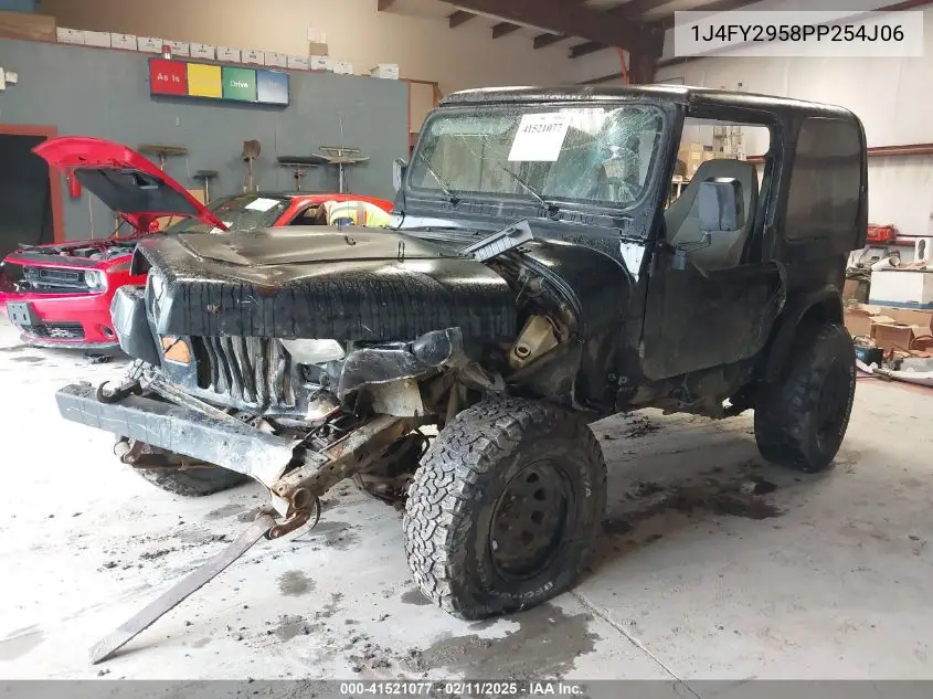 1993 Jeep Wrangler / Yj VIN: 1J4FY29S8PP254506 Lot: 41521077