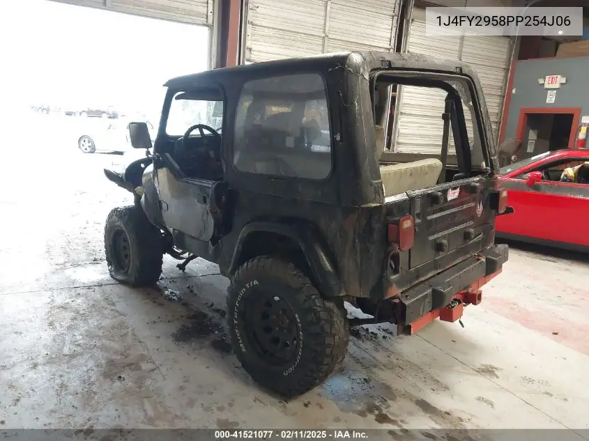 1993 Jeep Wrangler / Yj VIN: 1J4FY29S8PP254506 Lot: 41521077