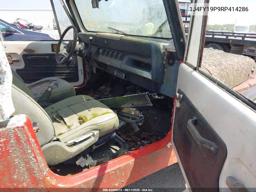 1994 Jeep Wrangler / Yj S VIN: 1J4FY19P9RP414286 Lot: 42489372