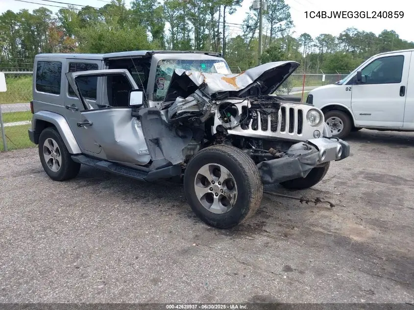 1C4BJWEG3GL240859 2016 Jeep Wrangler Unlimited Sahara