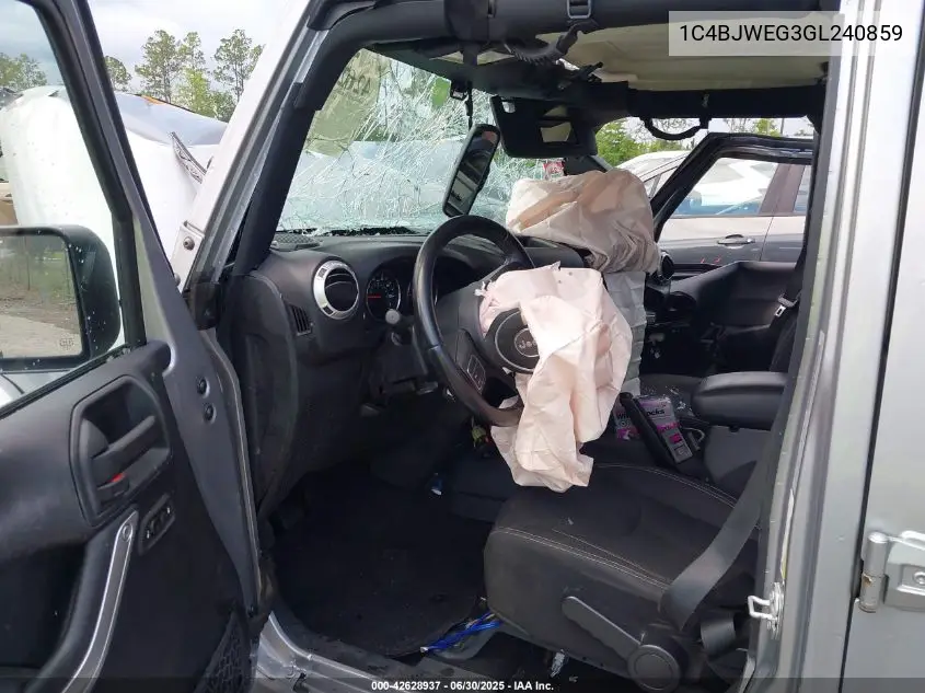 1C4BJWEG3GL240859 2016 Jeep Wrangler Unlimited Sahara