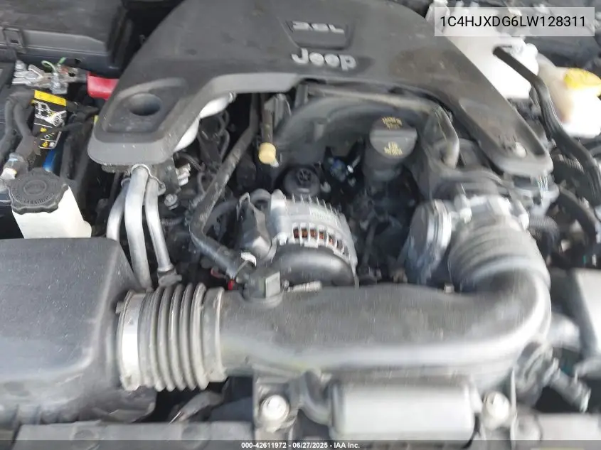 2020 Jeep Wrangler Unlimited Sport Altitude 4X4 VIN: 1C4HJXDG6LW128311 Lot: 42611972